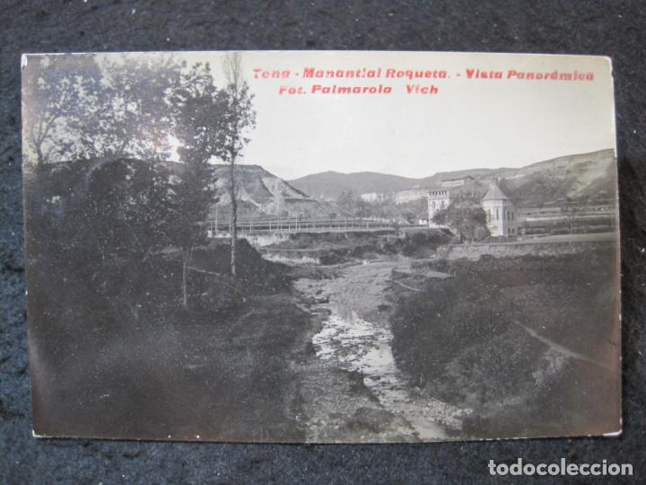 Postcards: TONA-MANANTIAL ROQUETA-PANORAMICA-FOTOGRAFICA PALMAROLA-POSTAL ANTIGUA-(93.391)