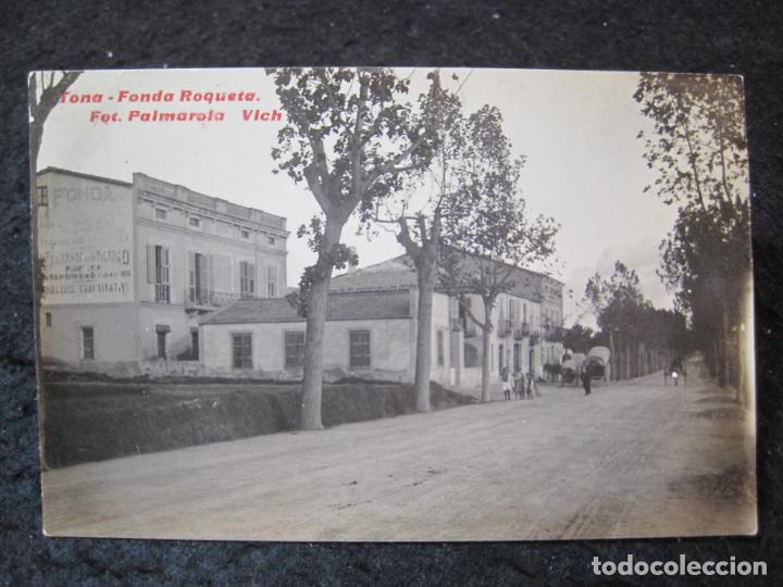 Postcards: TONA-FONDA ROQUETA-FOTOGRAFICA PALMAROLA-POSTAL ANTIGUA-(93.394)