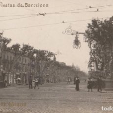 Postales: POSTAL FOTOGRÀFICA DE BARCELONA, ”PASEO DE GRACIA” (1910 CIRCA). Lote 340523093