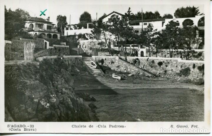 Postcards: S'AGAR&Oacute;-CHALETS CALA PADROSA-FOTOGR&Aacute;FICA GASS&Oacute;