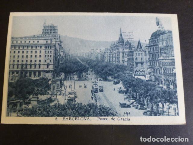 Postales: BARCELONA PASEO DE GRACIA - Foto 1