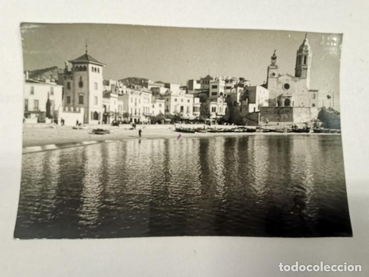 Postales: P-13332. POSTAL SITGES, PLAYA DE LA RIBERA. EDICIONES CUYAS. - Foto 1