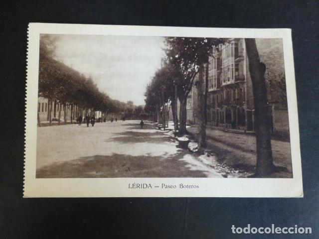 Postales: LERIDA PASEO DE BOTEROS - Foto 1
