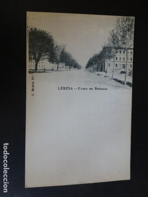 Postales: LERIDA PASEO DE BOTEROS - Foto 1