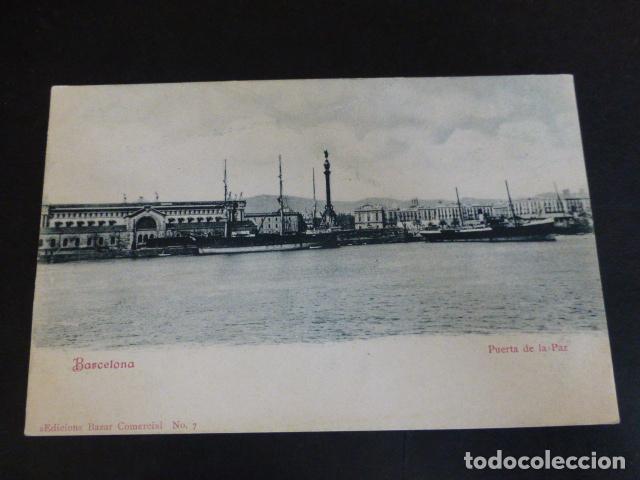 Postales: BARCELONA PUERTA DE LA PAZ - Foto 1