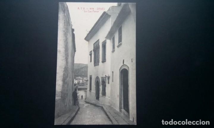 Postales: SITGES POSTAL ANTIGUA , BLANCO Y NEGRO - Foto 1