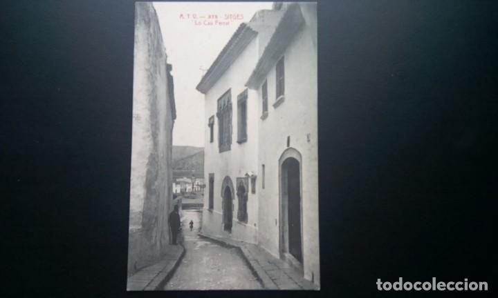 Postales: SITGES POSTAL ANTIGUA , BLANCO Y NEGRO - Foto 2