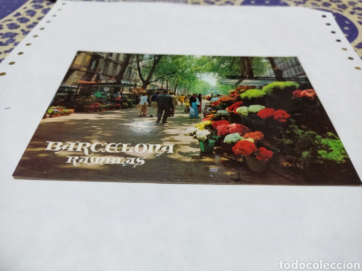 Postales: Postal Barcelona Ramblas - Foto 1