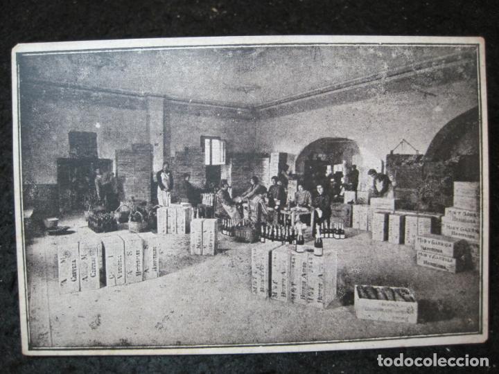 Postales: GUARDIOLA DE FONTRUBI-DEPARTAMENTO EMBALAJE CAVAS BAQUES-POSTAL ANTIGUA-(93.719)
