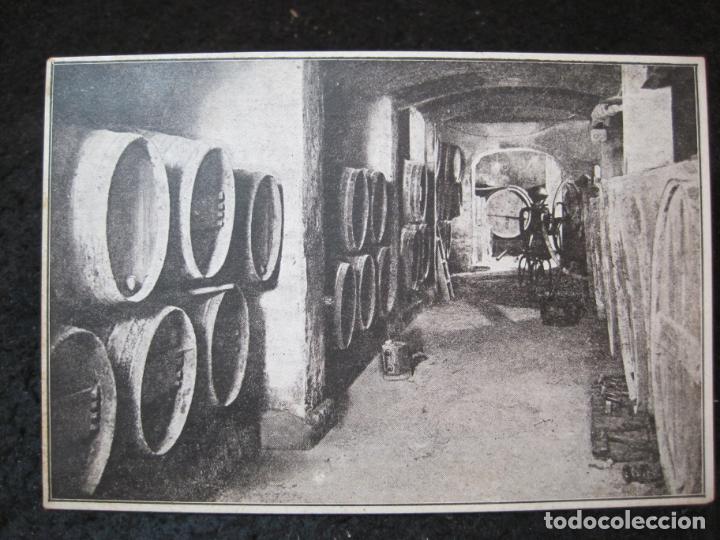 Cartes Postales: GUARDIOLA DE FONTRUBI-CAVAS BAQUES-BODEGA SUBTERRANEA-POSTAL ANTIGUA-(93.761)