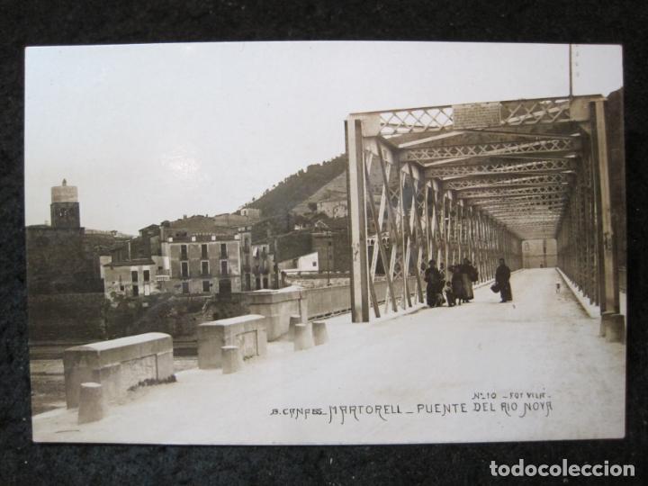 Cartoline: MARTORELL-PUENTE DEL RIO NOYA-FOTOGRAFICA VILA-10-POSTAL ANTIGUA-(93.778)