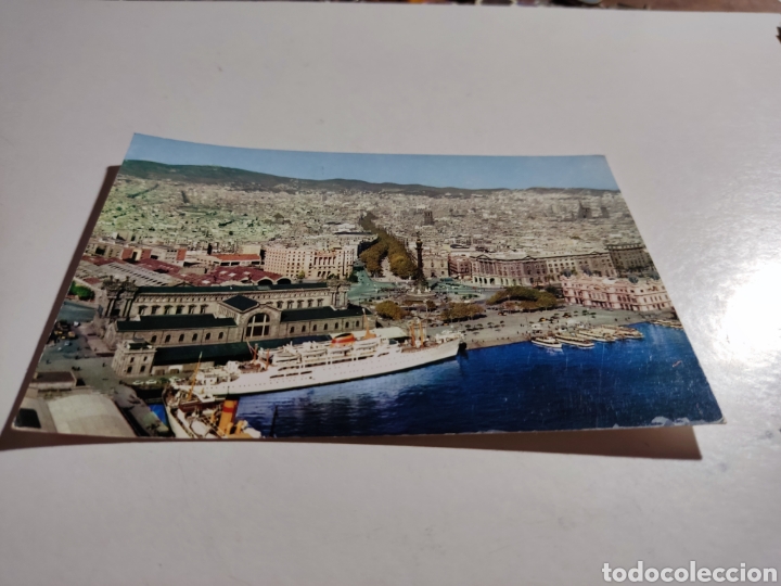 Postales: Postal Barcelona puerto - Foto 1