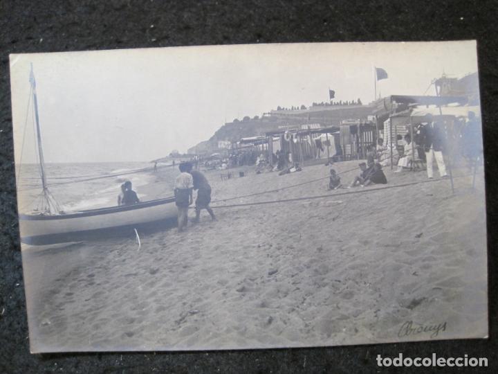 Postkarten: ARENYS DE MAR-FOTOGRAFICA-POSTAL ANTIGUA-(93.858)