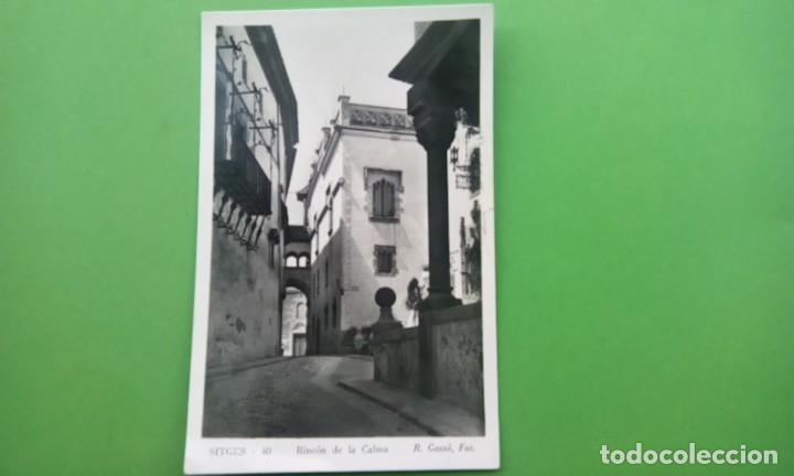Postales: SITGES POSTAL ANTIGUA ,BLANCO Y NEGRO - Foto 1