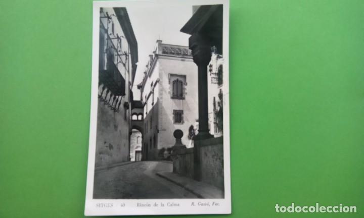 Postales: SITGES POSTAL ANTIGUA ,BLANCO Y NEGRO - Foto 2