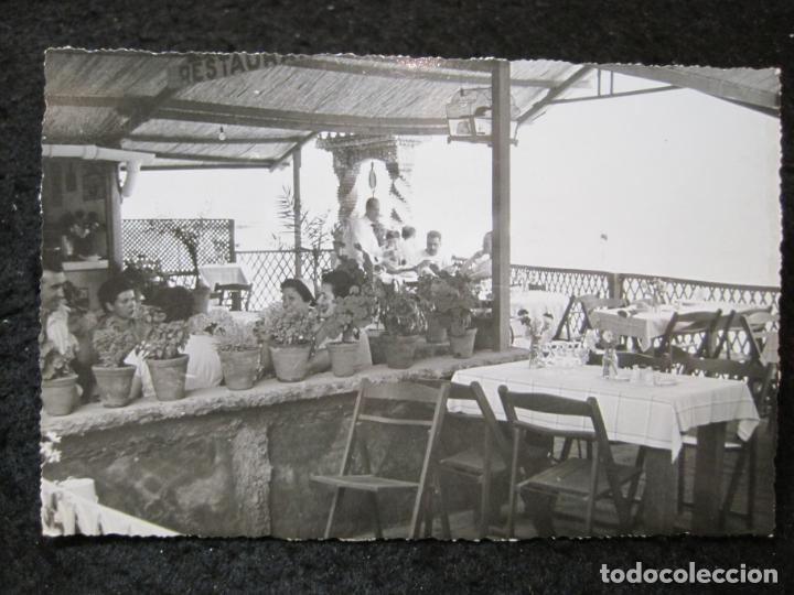 Postcards: MONTGAT-RESTAURANTE LAS DELICIAS-ORIGINAL F.FAZIO-POSTAL ANTIGUA-(93.931)