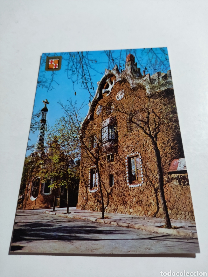 Postales: Postal Barcelona parque G&uuml;ell - Foto 1