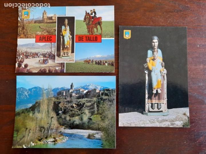 Postales: Una postal n&ordm; 2 de Bellver de la Cerdanya, Aplec de la Font de Tallo, Lleida,3 postales a elegir