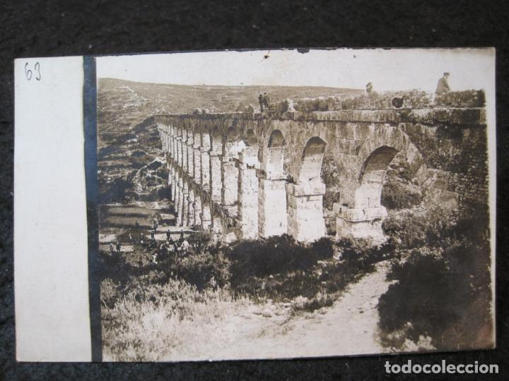 Postales: TARRAGONA-PUENTE-FOTOGRAFICA-POSTAL ANTIGUA-(94.025)