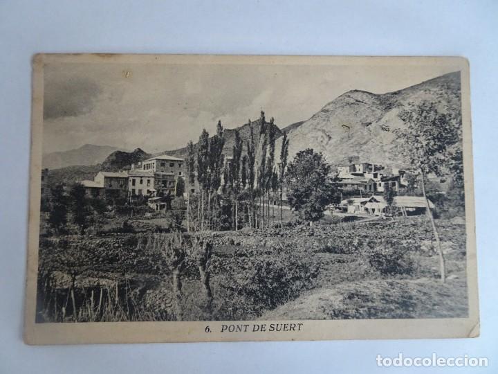 Postales: ANTIGUA POSTAL, PONT DE SUERT, VER FOTOS