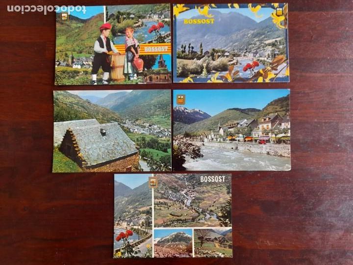 Postales: Una postal Bossot rio Garona n&ordm; 113 pareja de ni&ntilde;os con trajes regionales, 5 postales a elegir
