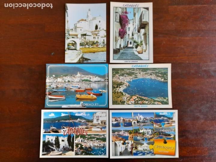 Postcards: Una postal, Iglesia de Santa Maria de Cadaques a&ntilde;os 80&acute;s, Costa Brava, seis postales a elegir