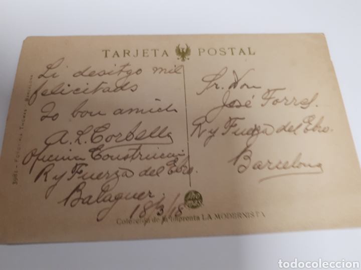 Postales: Postal Balaguer - Foto 2