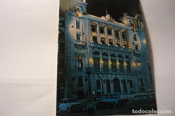 Postales: POSTAL LERIDA PALACIO PAHERIA -NOCTURNA COCHES SEAT ESCRITA