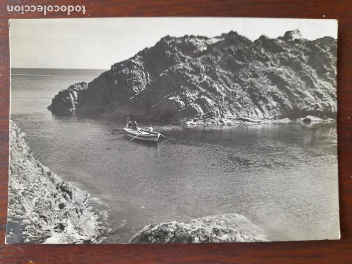 Postales: Postal de la Cala Es Camallaris Costa Brava en la punta del cap de creus