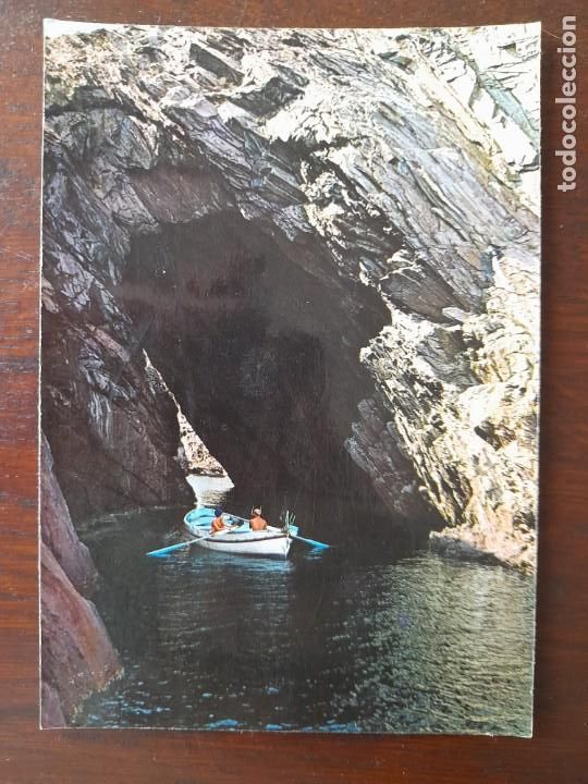 Postales: Postal de la entada a la cova de l&acute;infren en Cadaques, en la costa Brava n&ordm; 1709, a&ntilde;os 60&acute;s