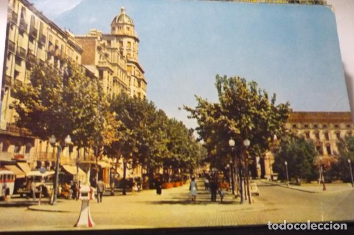 Postales: postal lerida.- av,caudillo escrita cm