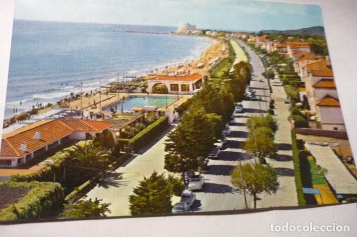 Postales: postal sitges playa oro y paseo de mar cm - Foto 1