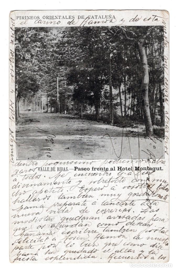 Postales: Pirineos Orientales. Valle de Ribas. Hotel Montagut