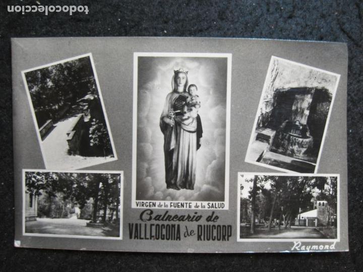 Cartes Postales: BALNEARIO DE VALLFOGONA DE RIUCORD-DIVERSOS ASPECTOS-FOTO RAYMOND-11-POSTAL ANTIGUA-(94.309)
