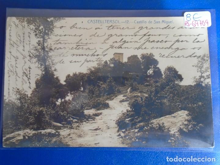Postales: (PS-69709)POSTAL FOTOGRAFICA DE CASTELLTERSOL-CASTILLO DE SAN MIGUEL