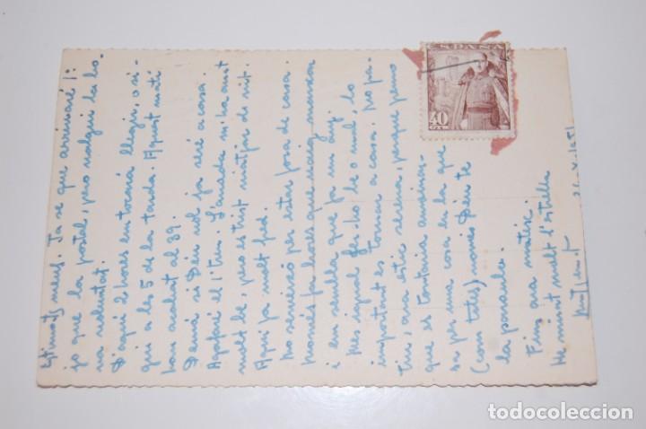 Postales: ANTIGUA POSTAL EN BLANCO Y NEGRO, CAMPOS ELISEOS, LERIDA. 1951.
