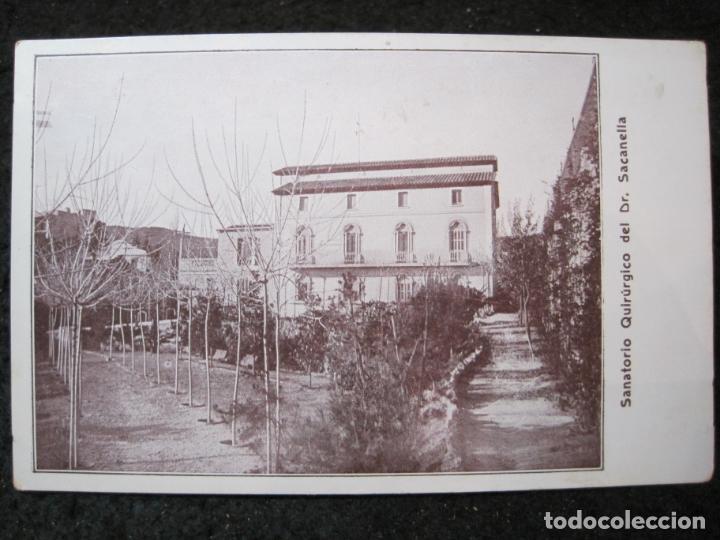 Cartes Postales: BARCELONA-SARRIA-SANATORIO QUIRURGICO DEL DR SACANELLA-POSTAL ANTIGUA-(94.320)
