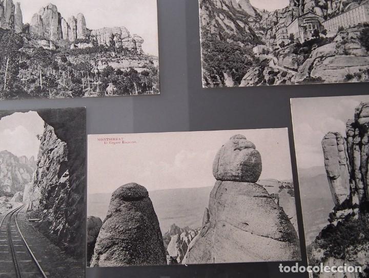 Postales: LOTE DE 5 POSTALES DE MONTSERRAT. EDIT. L. ROCA
