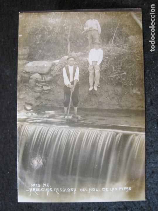Cartes Postales: ARBUCIAS-RESCLOSA DEL MOLI DE LAS PIPAS-M.C. 13-POSTAL ANTIGUA-(94.513)