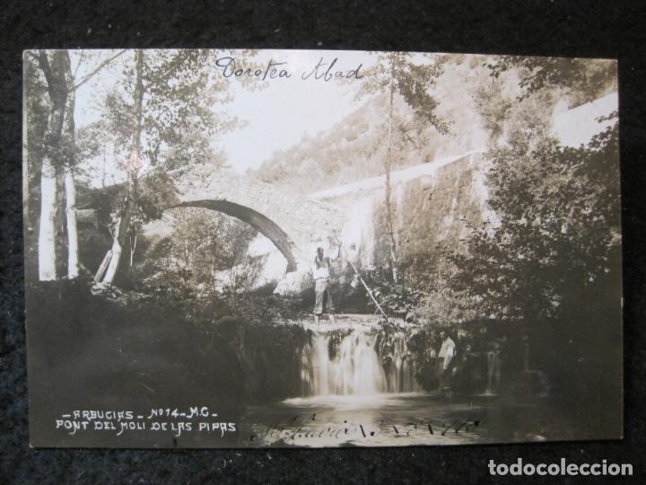 Cartes Postales: ARBUCIAS-PONT DEL MOLI DE LAS PIPAS-POSTAL ANTIGUA-(94.514)