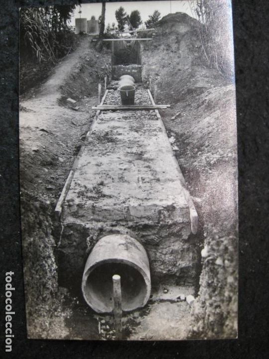 Cartes Postales: RIEGOS DE D.B. DE VI&Ntilde;ALS, BORDILS-FLASSA-OBRA CONSTRUID POR ENRIQUE SAGRERA-POSTAL ANTIGUA-(94.531)