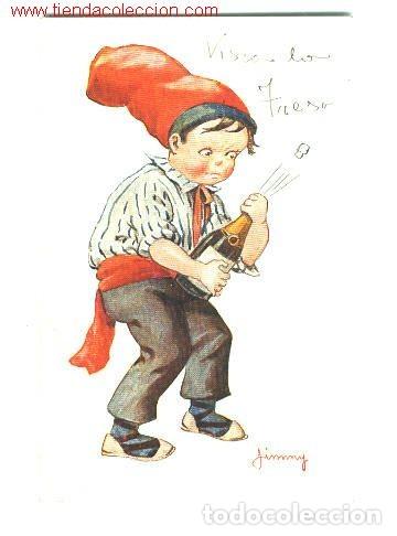 Postales: Felicitaci&oacute;.- Dibujante Jimmy. - Foto 1
