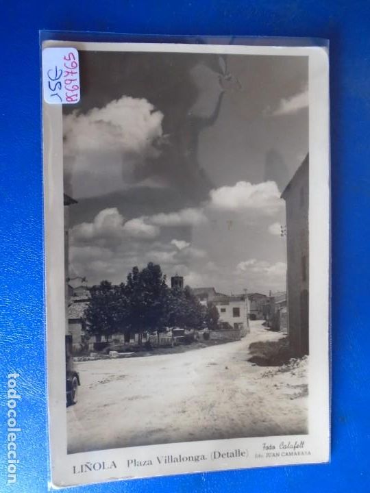 Postales: (PS-69765)POSTAL DE LI&Ntilde;OLA-PLAZA VILLALONGA(DETALLE).FOTO CALAFELL