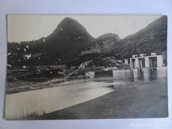 Postales: ANTIGUA POSTAL FOTOGR&Aacute;FICA CPA, PRESA DE PANTANO POR DETERMINAR, VER FOTOS