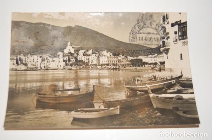 Postales: ANTIGUA TARJETA POSTAL DE LA COSTA BRAVA. EDIF: 927 . A&Ntilde;O 1958