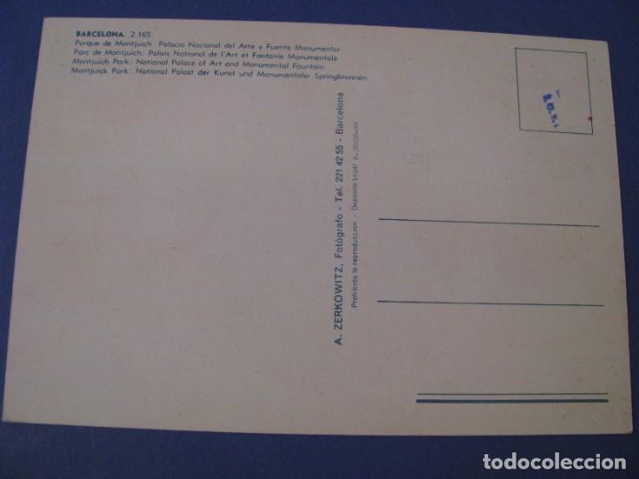 Postales: POSTAL DE BARCELONA. A. ZERKOWITZ. 2165. - Foto 2