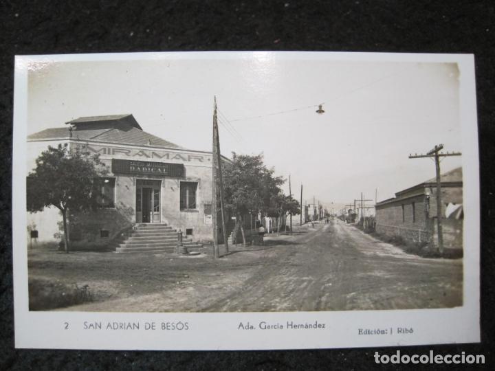 Postais: SAN ADRIAN DE BESOS-AVENIDA GARCIA HERNANDEZ-CENTRO REPUBLICANO-FOTOGRAFICA-POSTAL ANTIGUA-(94.683)