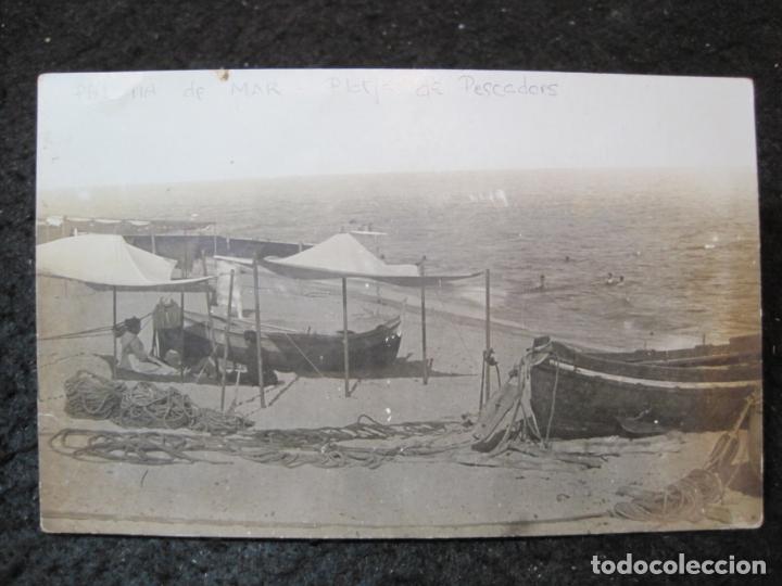 Postais: PREMIA DE MAR-PLATJA DE PESCADORS-FOTOGRAFICA-POSTAL ANTIGUA-(94.690)