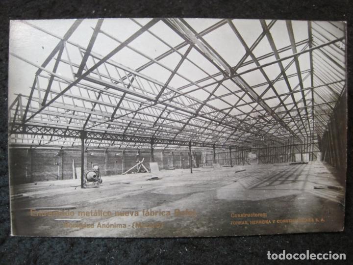 Postais: MATARO-ENTRAMADO METALICO NUEVA FABRICA RAFEL-FOTOGRAFICA-POSTAL ANTIGUA-(94.694)