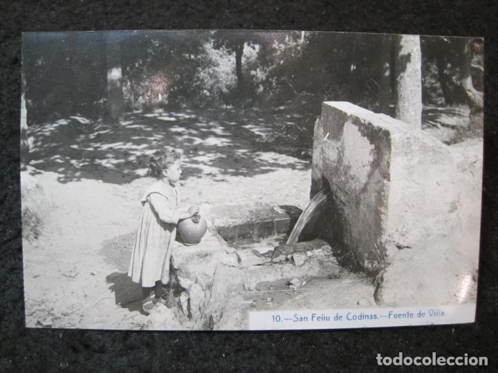 Postais: SANT FELIU DE CODINAS-FUENTE DE VILLA-10-ANDRES FABERT-FOTOGRAFICA-POSTAL ANTIGUA-(94.746)